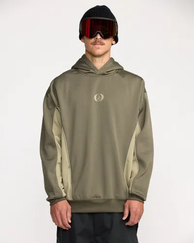 Volcom Men's Vital Hydro Pullover In Green