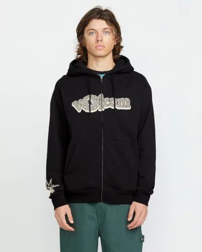 Volcom Men's  Entertainment Zip Sweatshirt In Black