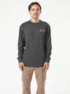 Volcom Men's  Workwear Long Sleeve Shirt In Black