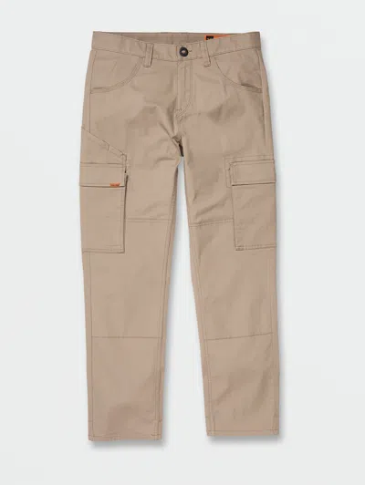 Volcom Men's  Workwear Meter Light Work Pants In Nude