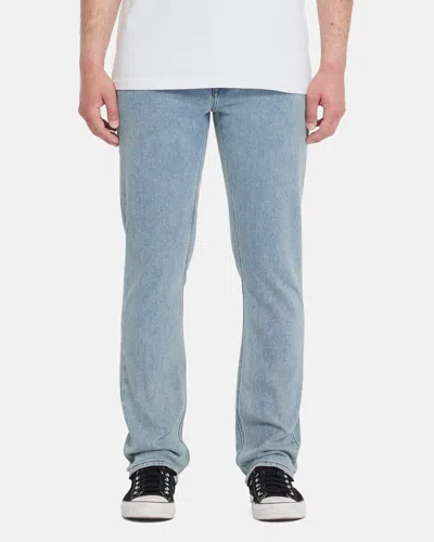 Volcom Men's Vorta Denim Pants In Blue