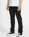 Volcom Men's Vorta Jeans In Black