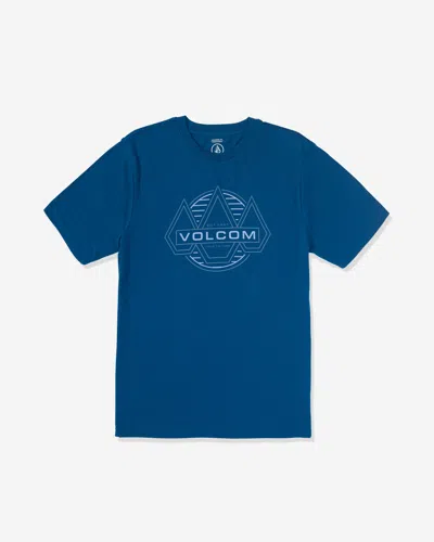 Volcom Men's Walker Short Sleeve Tee In Blue