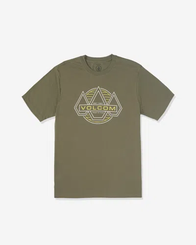Volcom Men's Walker Short Sleeve Tee In Green