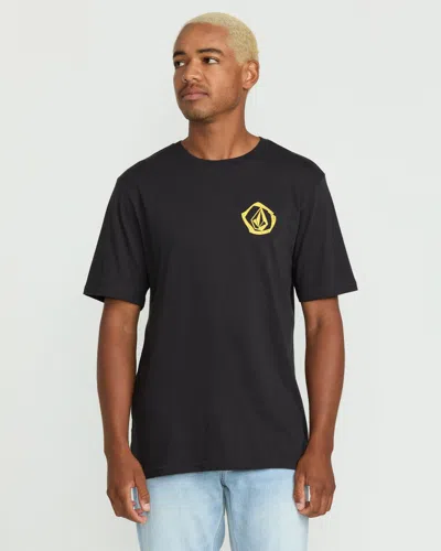 Volcom Men's Wavvy Short Sleeve Tee In Black