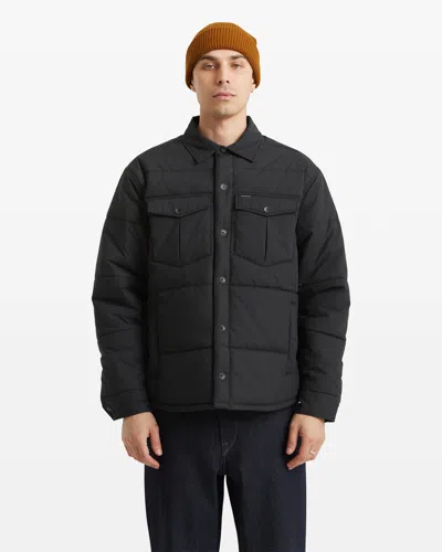 Volcom Westmead Quilted Jacket In Black