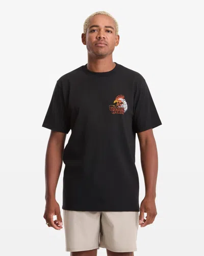 Volcom Men's Yewster Rooster Short Sleeve Tee In Black
