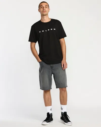 Volcom Men's Yewwro Short Sleeve Tee In Black
