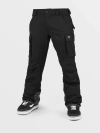 VOLCOM MENS NEW ARTICULATED PANTS - BLACK