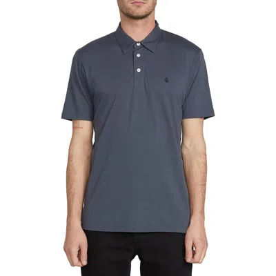 Volcom Mens Solid Cotton Polo In Multi