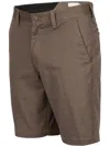 Volcom Men's Frickin Tuner Stretch 22" Shorts In Grey