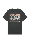 Volcom Never Ends Tee In Black