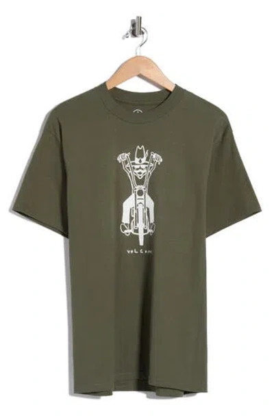 Volcom Nomadic Graphic Tee In Multi