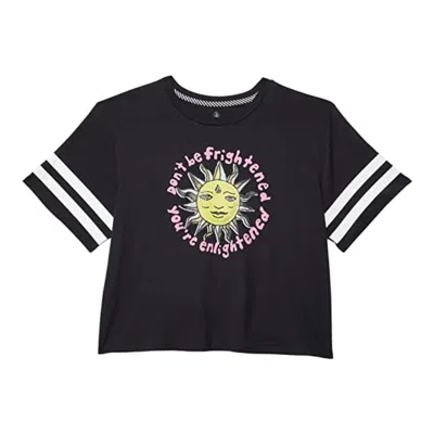 Volcom Ozzy Wrong T-shirt Toddler Black Graphic Print Short Sleeve Jdm2406
