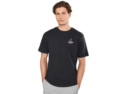 Volcom Pit Stop Tee Men's T Shirt Black: Lg In Animal Print