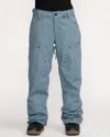 Volcom Pollock Pant In Denim In Blue