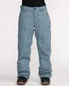 Volcom Pollock Pant In Denim In Blue