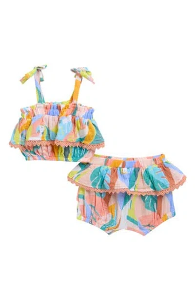 Volcom Babies'  Print Top & Shorts Set In Multi