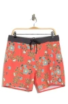Volcom Psyche Swim Trunks In Multi