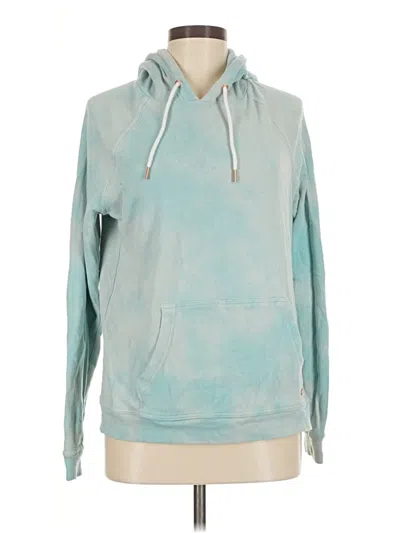 Pre-owned Volcom Pullover Hoodie In Blue