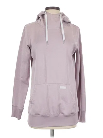 Pre-owned Volcom Pullover Hoodie In Gray