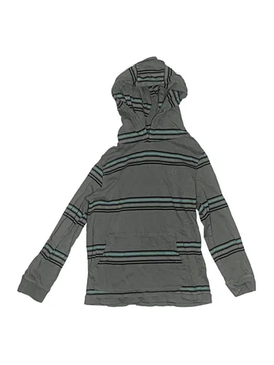 Pre-owned Volcom Kids' Pullover Hoodie In Gray