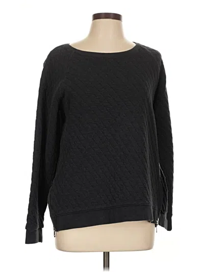 Pre-owned Volcom Pullover Sweater In Black