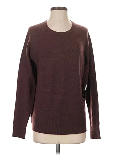 Volcom Pullover Sweater In Burgundy