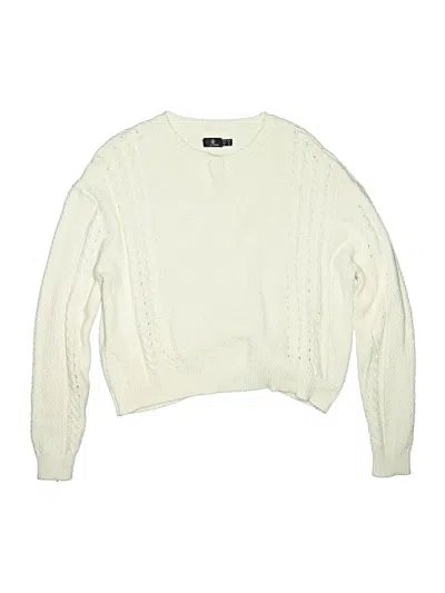 Pre-owned Volcom Kids' Pullover Sweater In Ivory