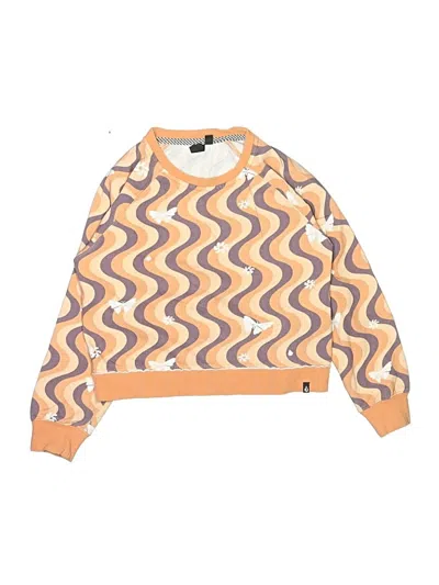 Pre-owned Volcom Kids' Pullover Sweater In Orange