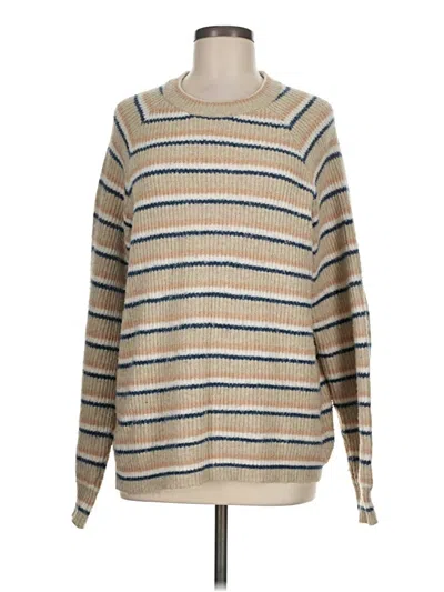 Pre-owned Volcom Pullover Sweater In Tan
