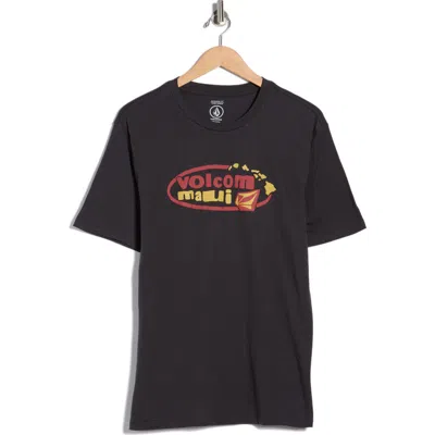 Volcom Radiostar Maui Graphic T-shirt In Black
