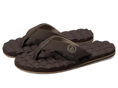 Volcom Recliner Men's Sandals Brown 1: 13 D - Medium