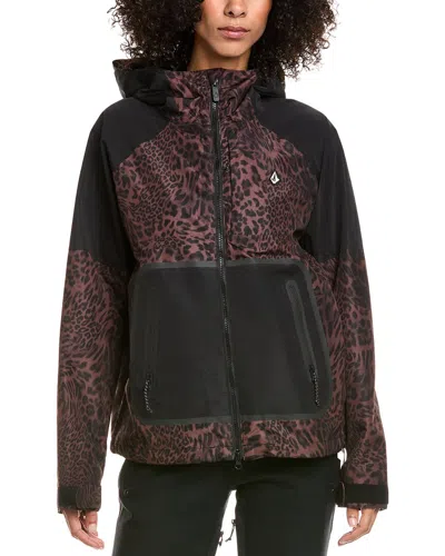 Volcom Revna 20k Shell Jacket In Black