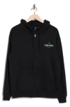 Volcom Roundabout Zip Hoodie In Black