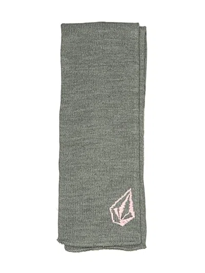 Pre-owned Volcom Scarf In Gray