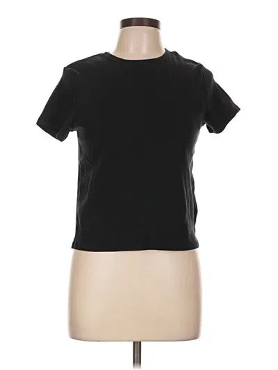 Pre-owned Volcom Short Sleeve T-shirt In Black