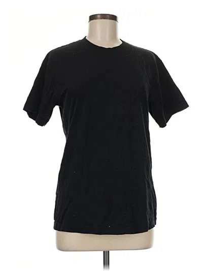 Pre-owned Volcom Short Sleeve T-shirt In Black