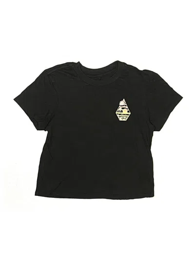 Pre-owned Volcom Kids' Short Sleeve T-shirt In Black