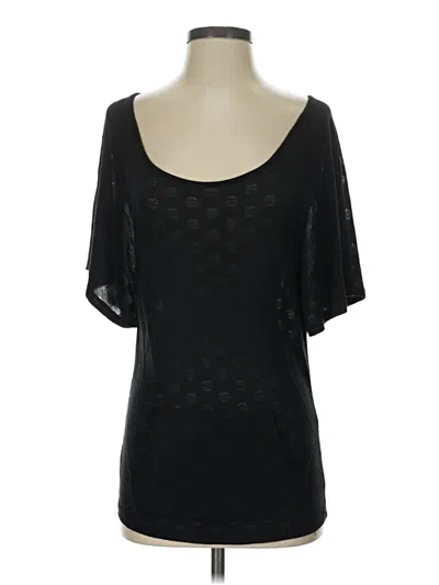 Pre-owned Volcom Short Sleeve T-shirt In Black
