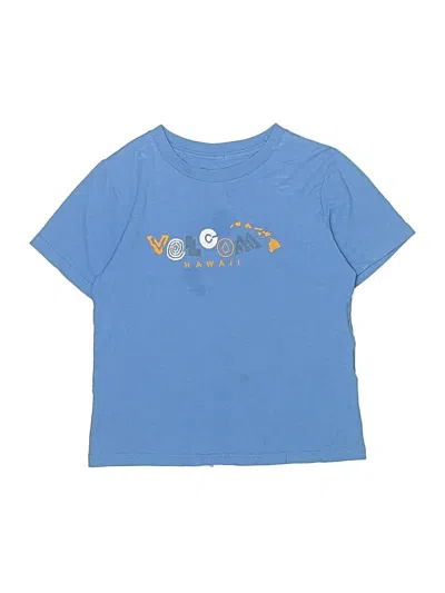 Pre-owned Volcom Kids' Short Sleeve T-shirt In Blue