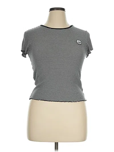 Pre-owned Volcom Short Sleeve T-shirt In Gray