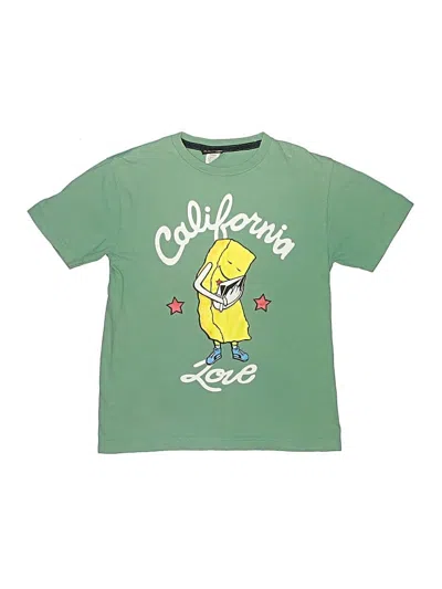Pre-owned Volcom Kids' Short Sleeve T-shirt In Green
