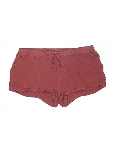 Pre-owned Volcom Shorts In Burgundy