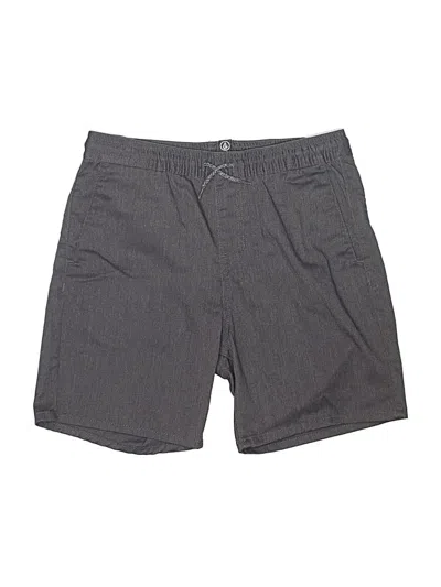 Pre-owned Volcom Kids' Shorts In Gray
