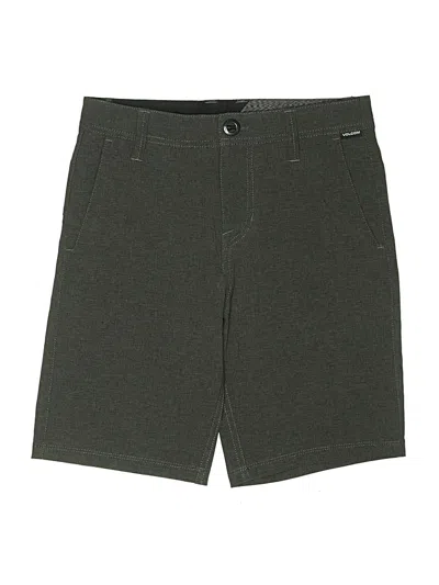 Pre-owned Volcom Shorts In Green