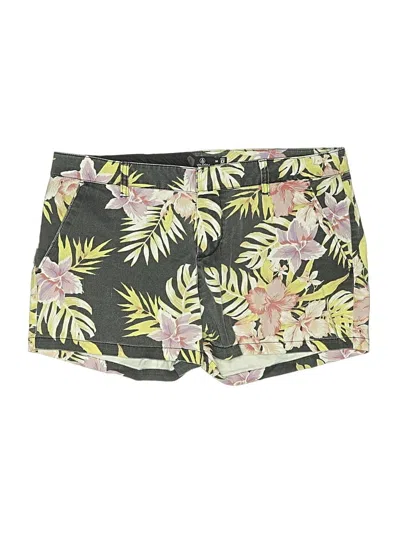 Pre-owned Volcom Shorts In Green