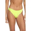 Volcom Simply Seamless Bikini Bottoms In Yellow