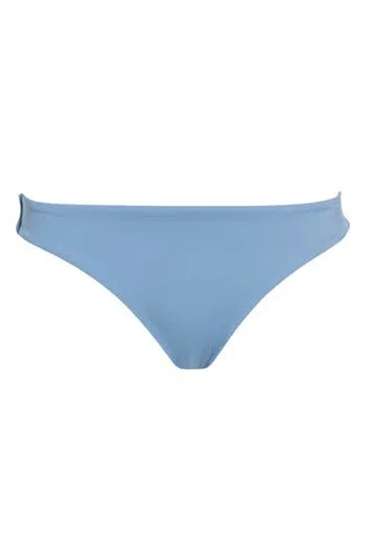 Volcom Simply Seamless Hipster Bikini Bottoms In Blue