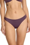 Volcom Simply Seamless Hipster Bikini Bottoms In Purple